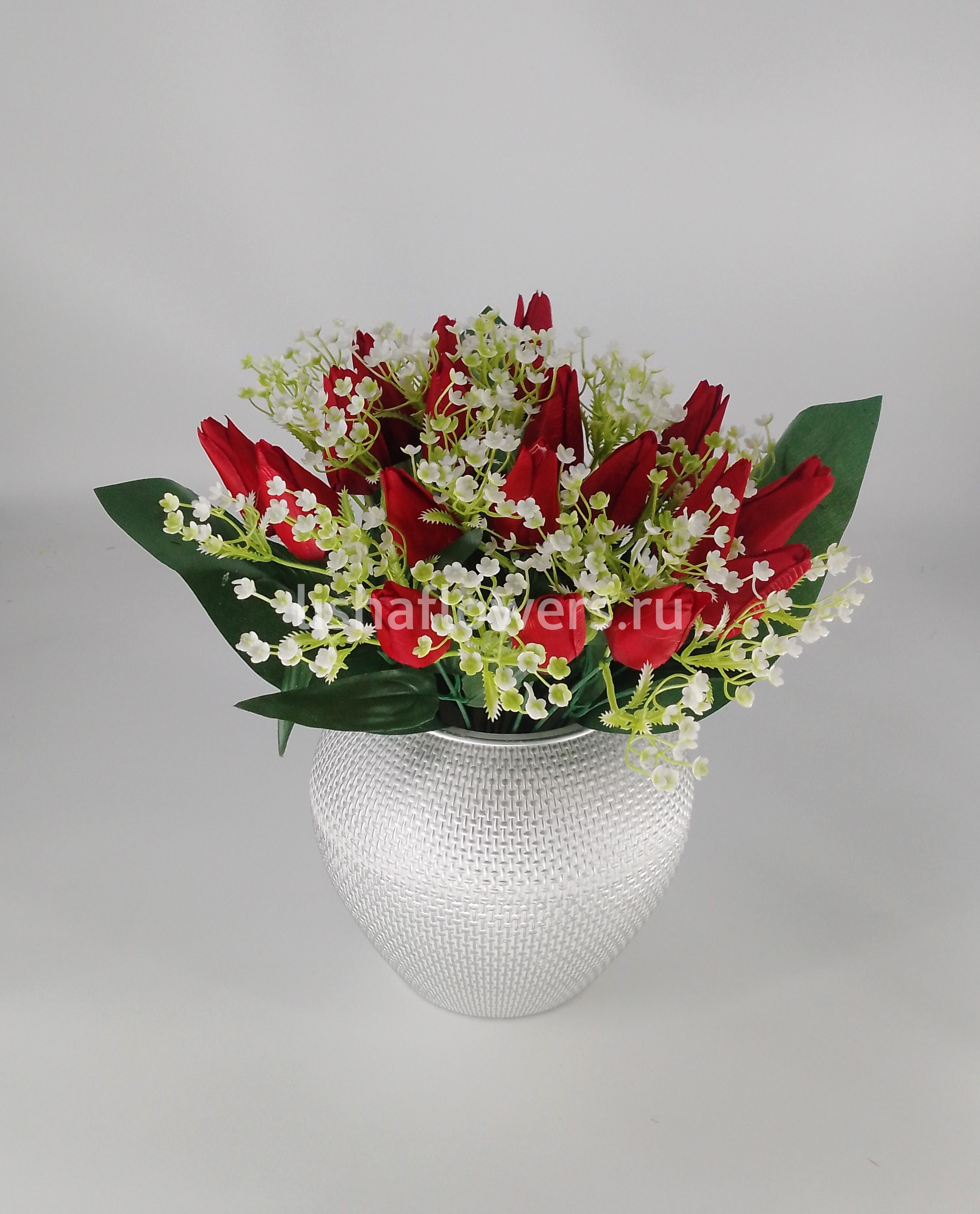Букет тюльпанов 18в 18г 42см.Арт.ССС-202